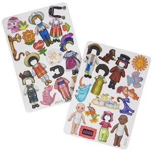 Disney Parks “it’s a small world” Magnet Set